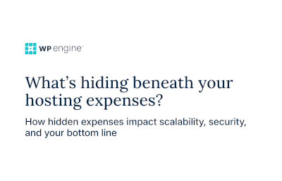 What’s hiding beneath your hosting expenses?