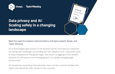 Data privacy and AI: Scaling safely in a changing landscape