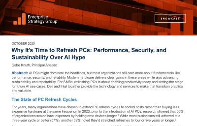 Why It’s Time to Refresh PCs: Performance, Security, and Sustainability Over AI Hype