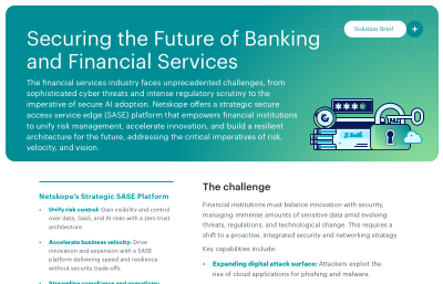 Securing the Future of Banking and Financial Services