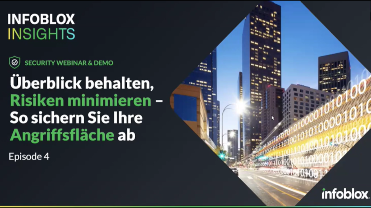 Bedrohungstransparenz über die gesamte Angriffsfläche hinweg