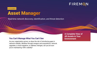 Experience Unprecedented Network Visibility with FireMon's Asset Manager